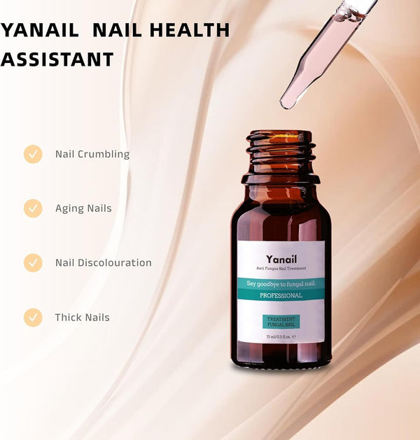 Yanail Fungal Nail Treatment 10ml Extra Strong Renewal Liquid - BBE 12/26