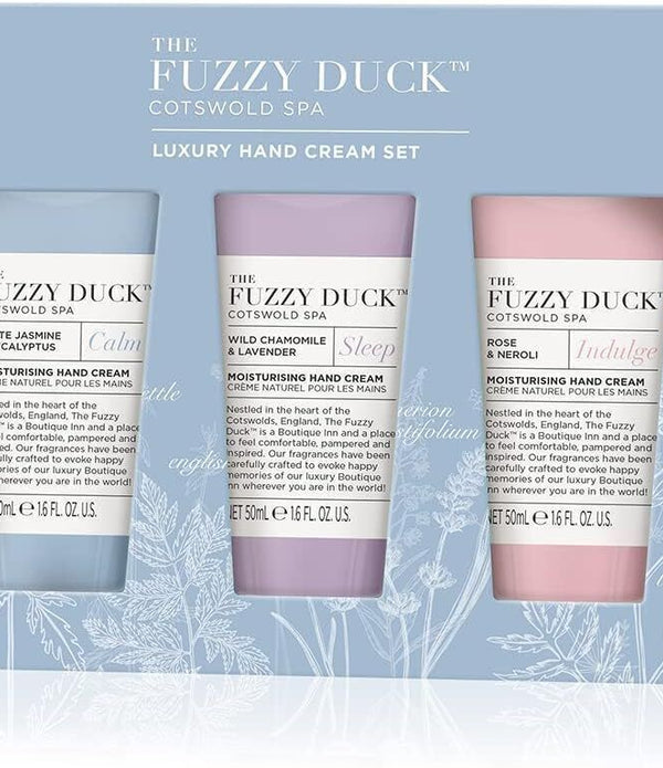 Baylis & Harding Fuzzy Duck Spa Gift Set Rose Neroli Vegan Luxury Hand Cream