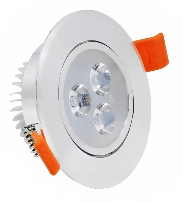 3W LED Ceiling Light - Non Dimmable - 60mm Hole Size - 2700/3500K Colour Temp.