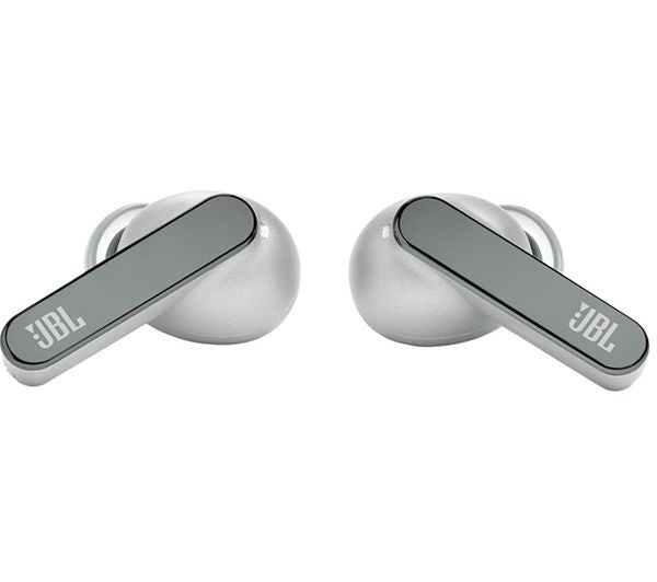 JBL Live Pro 2 TWS Wireless Bluetooth Noise-Cancelling Earbuds - Silver