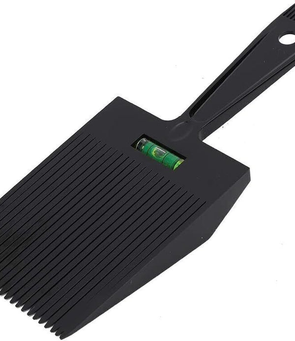 Flat Double Top Comb Barber Flat Top Styling    Black