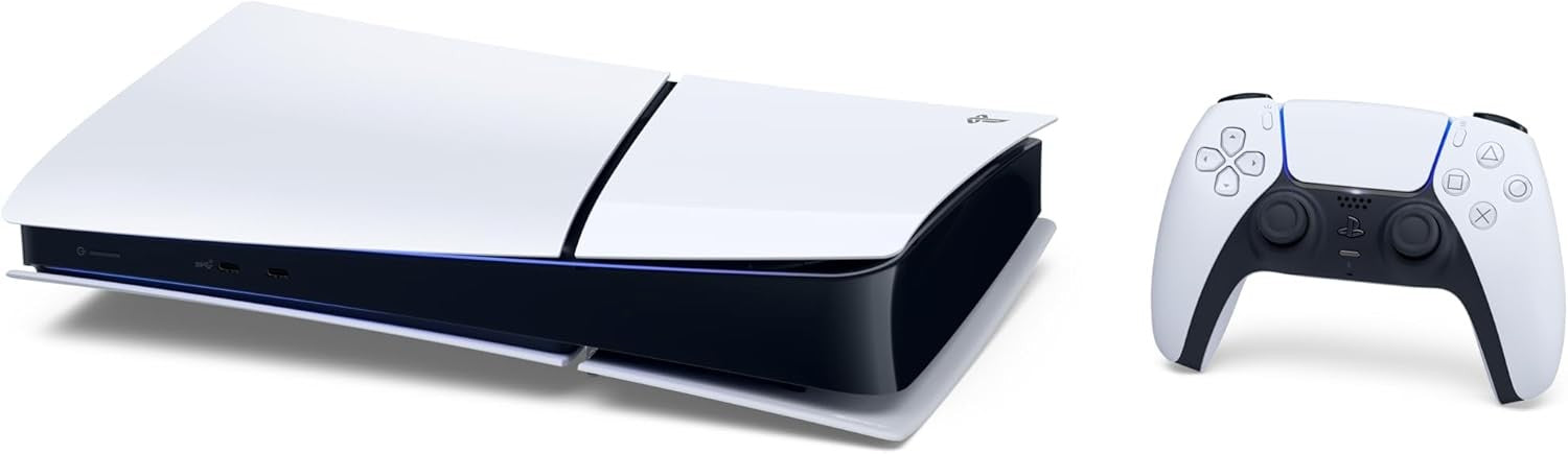 Sony Playstation PS5 Console Slim 1Tb Digital Edition, White