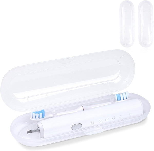 3PCS Plastic Toothbrush Case Travel Portable Brush Box Toothbrush Toothpaste