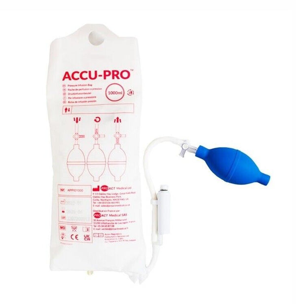 Accu-PRO Pressure Infusion Bag, 1000ml (Box of 10)