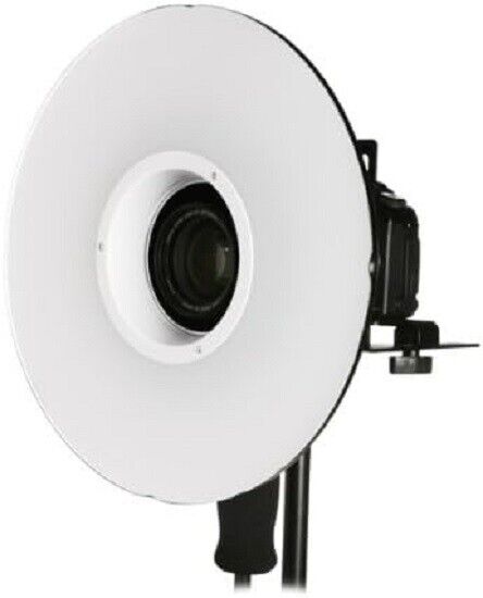 Bowens BW-7675 110 Degree Reflector with Diffuser (Black) for RingFlash Pro