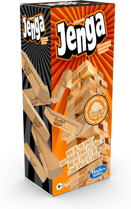 Hasbro Jenga Classic Game, Children's Stacking Game, Ages 6+