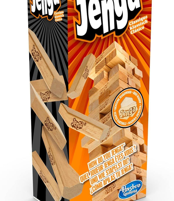 Hasbro Jenga Classic Game, Children's Stacking Game, Ages 6+