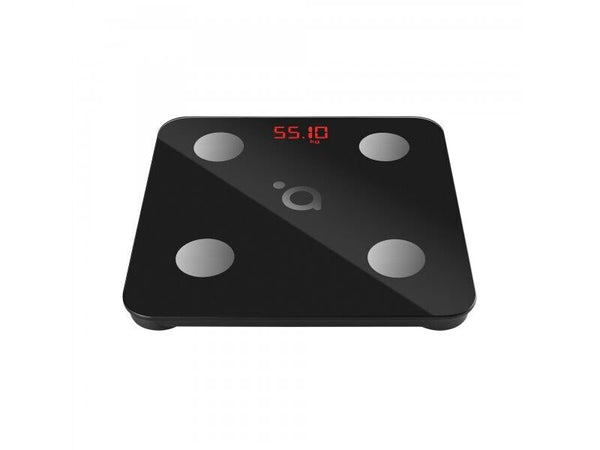 Acme Smart Weighing Scales Bluetooth BMR/BMI/Personal Progress Tracking - Black