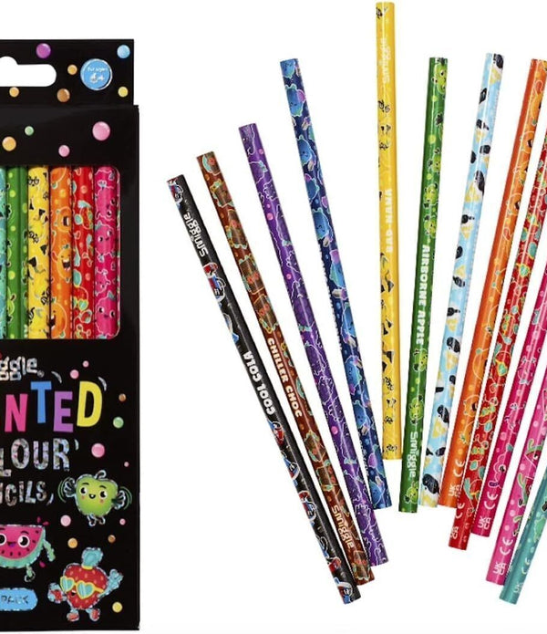 Smiggle Scented Colouring Pencils 12 Pack