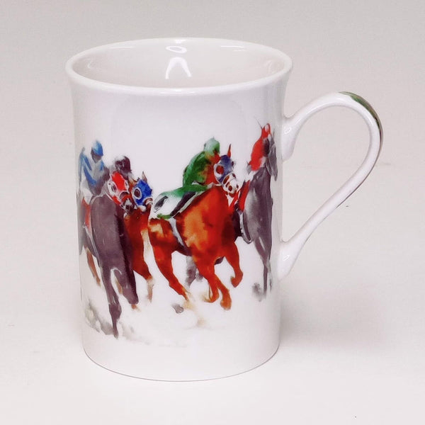 The Final Furlong Horse Racing Mug