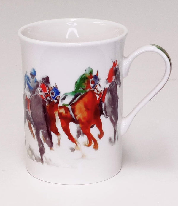 The Final Furlong Horse Racing Mug
