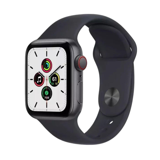 Apple Watch SE GPS+Cellular 44mm Space Grey Aluminium MYER2 Black Sport Band