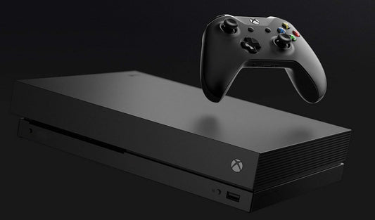 Microsoft Xbox One X 1Tb Home Games Console & Controller - Black