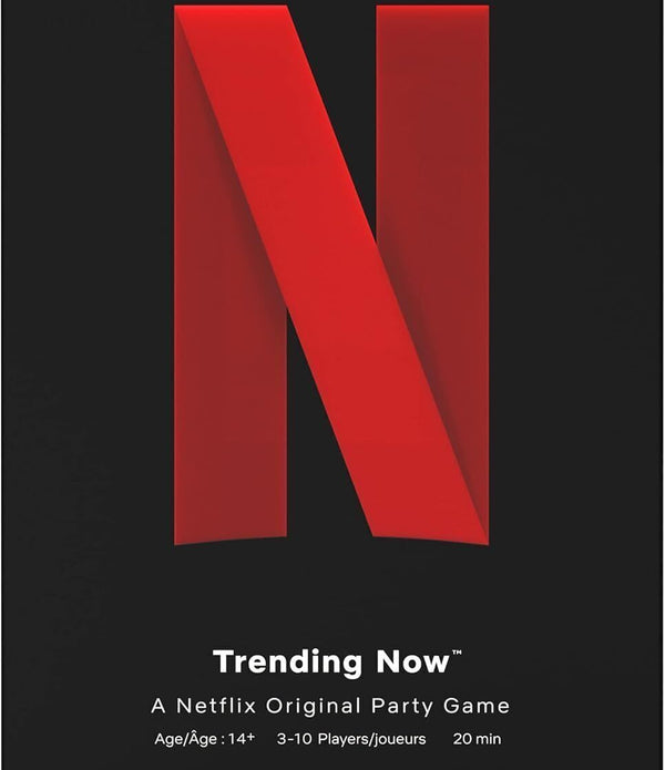 Netflix Trending Now Card Game Party Family Board Game Ages 14+
