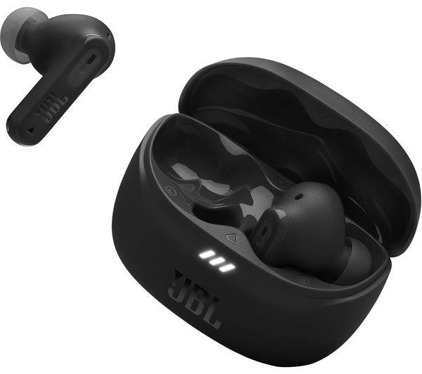JBL Tune Beam 2 Wireless Bluetooth Noise-Cancelling Earbuds - Black