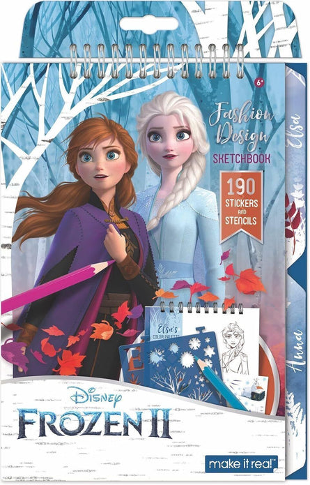 Disney Frozen 2 Fashion Design Sketchbook