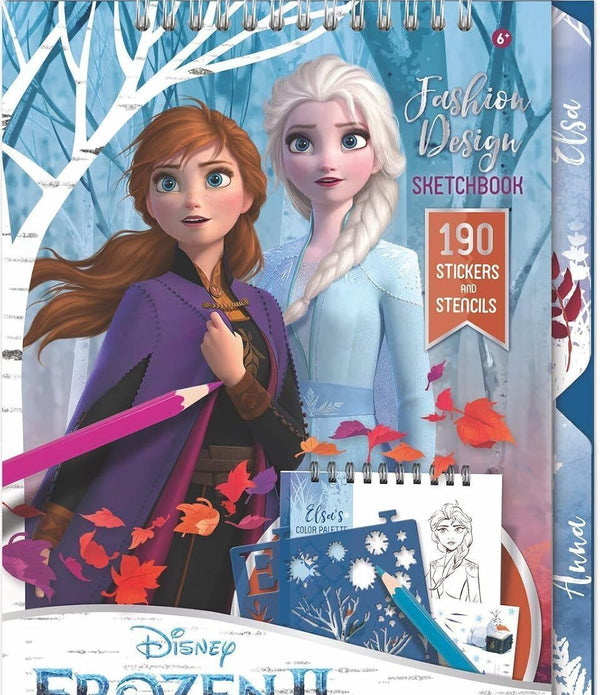 Disney Frozen 2 Fashion Design Sketchbook