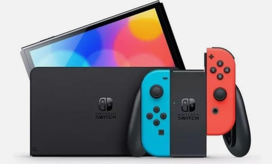 Nintendo Switch (Oled Model) - Neon Blue/Neon Red