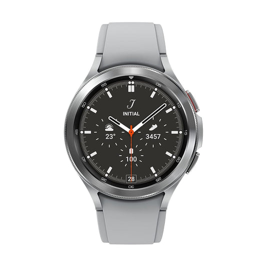 Samsung Galaxy Watch4 Classic (LTE, 46mm) Silver Stainless Steel + Silver Strap
