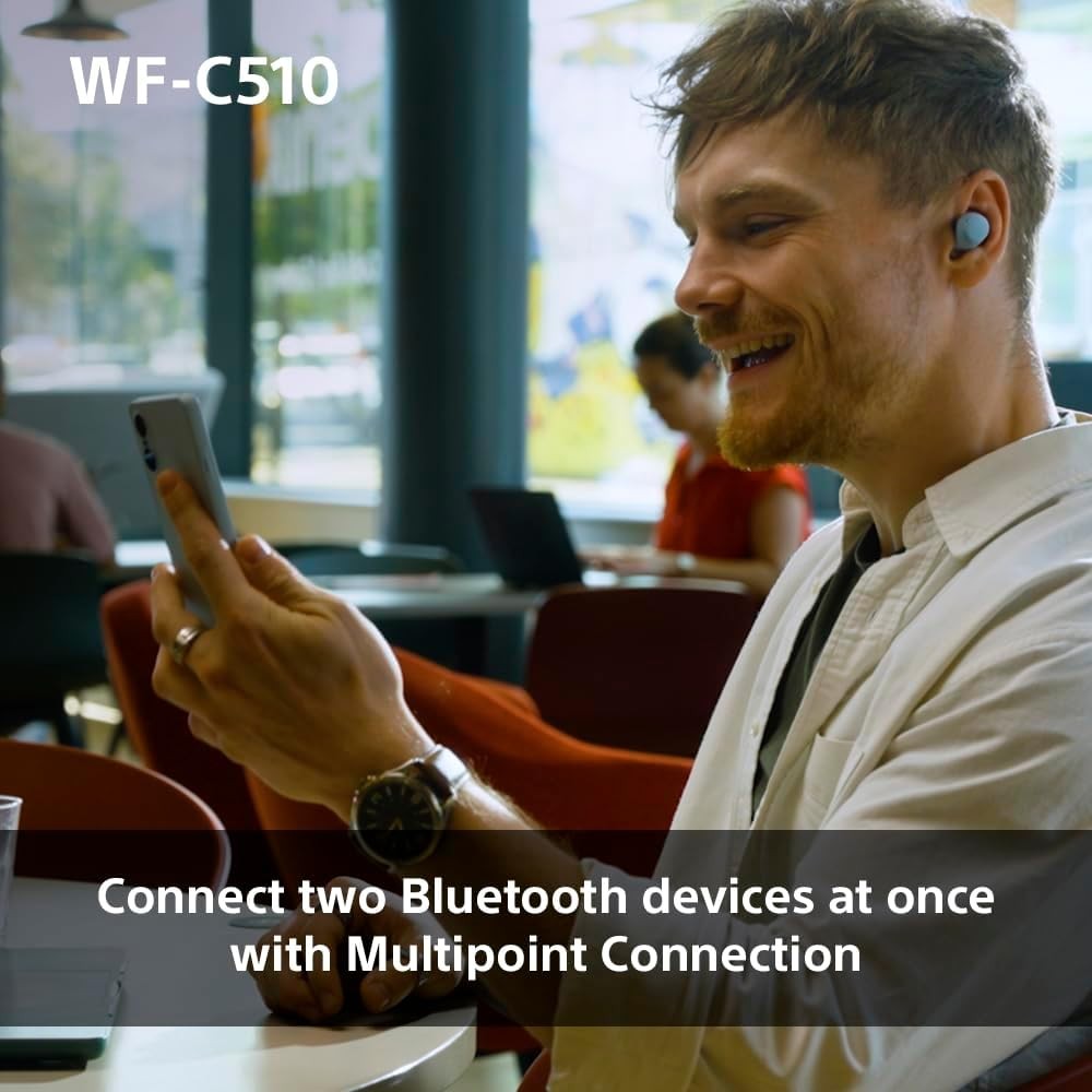 SONY WF-C510 Wireless Bluetooth Earbuds - Black
