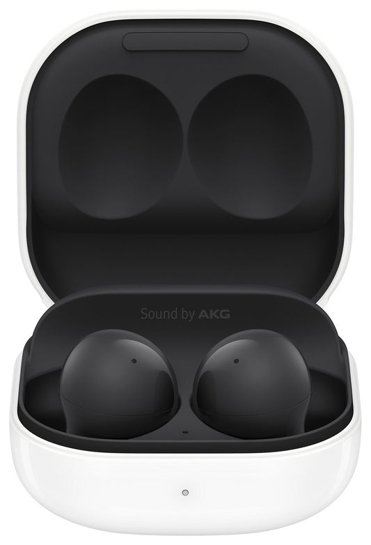 Samsung Galaxy Buds 2 Earphones Sm-R177 & Charging Case - Graphite - Very Good