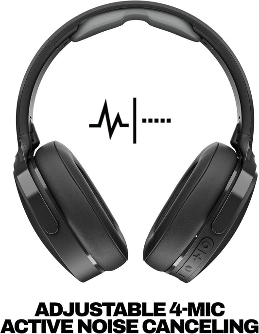 Skullcandy Hesh ANC Wireless Bluetooth Noise-Cancelling Headphones - True Black