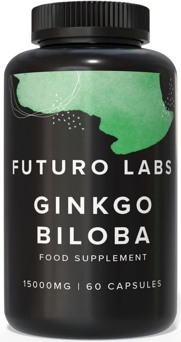 Ginkgo Biloba Capsules 15,000Mg - 60 Capsules (2 Months Supply) - Vegan