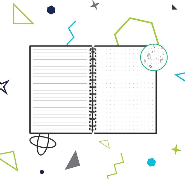 GUYUCOM Reusable Smart Notebook, Digital notepad A6 Lined Dotted