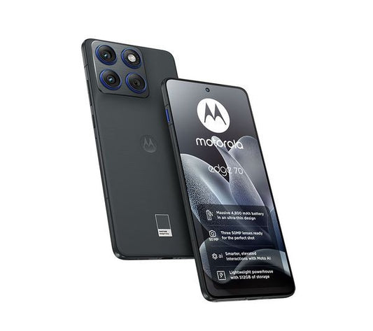 MOTOROLA Edge 70 - 512 GB, Gadget Grey - Unlocked & Sim Free Smartphone