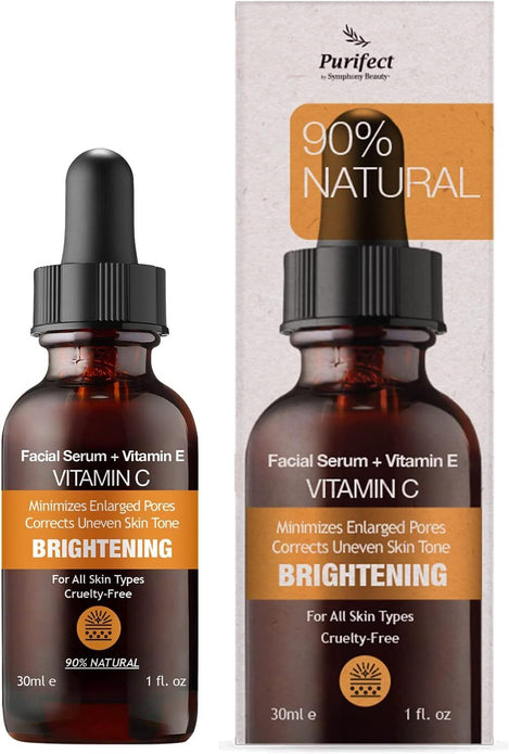 Purifect Brightening Vitamin C Facial Serum Vitamin E Oil 30ml Suitable All Skin