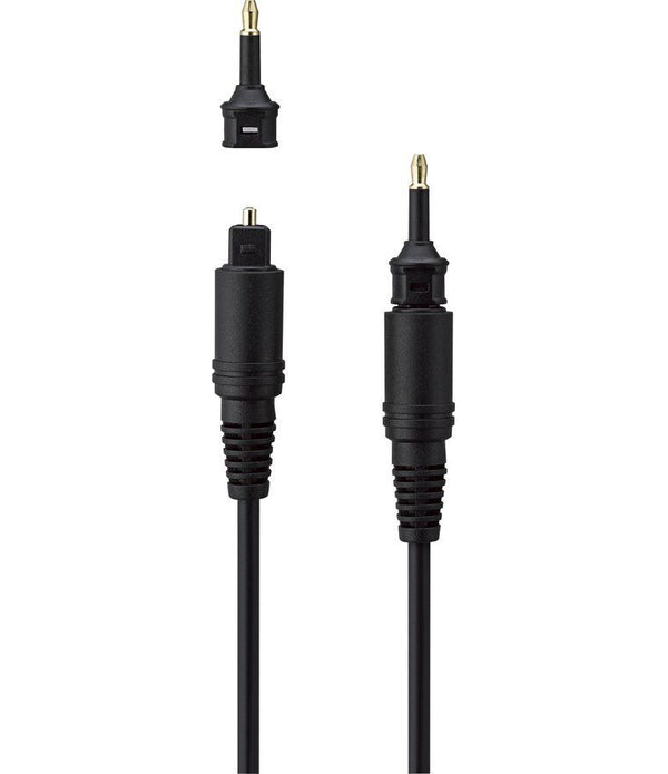 LOGIK L15DOC15 1.5m Digital Optical Cable, Tangle Free, Black EXCELLENT