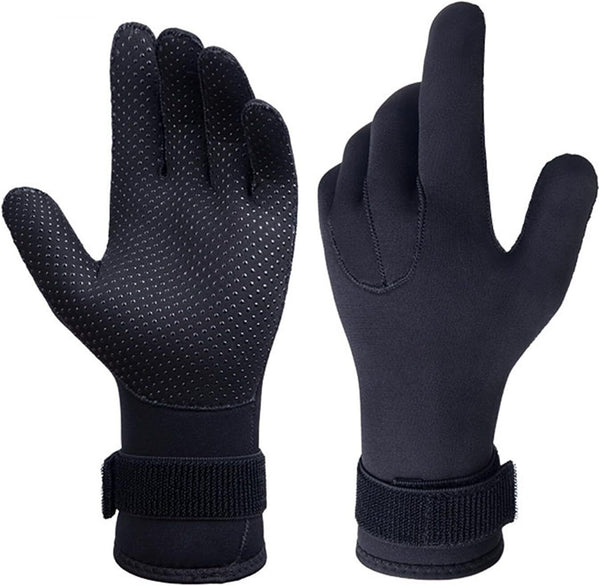 ABPOK 3mm Neoprene Diving Gloves Thermal Anti-slip Water Sports Men Women