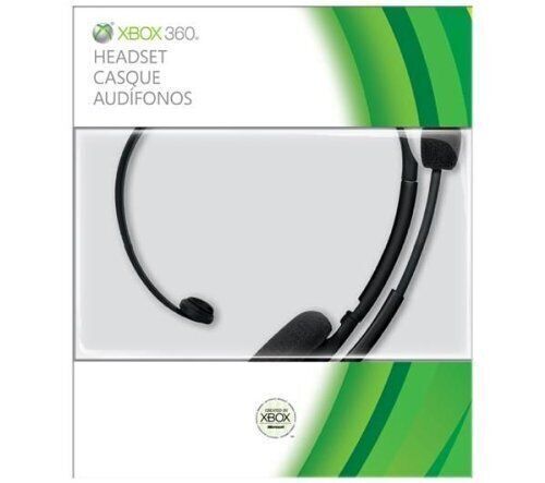 Microsoft Official Xbox 360 Wired Headset - Noise Cancelling - Boom Microphone