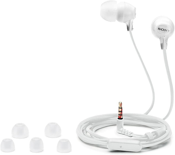 Sony MDR EX15AP In-Ear Headset, White