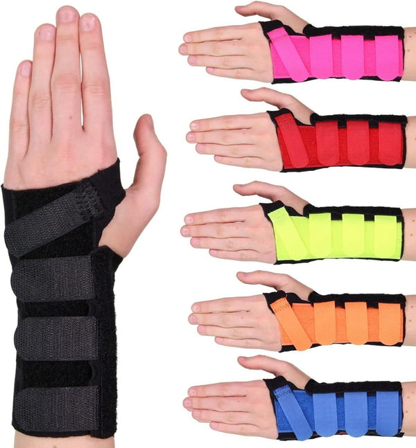 Solace Cool-Flow Wrist Support - Breathable Brace, Black XL Left