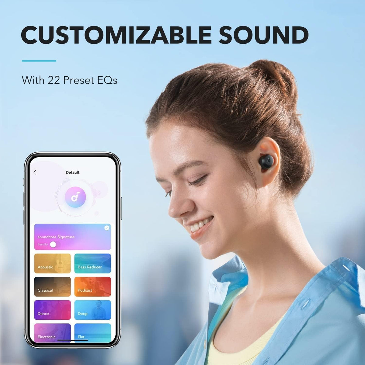 soundcore by Anker A20i True Wireless Earbuds Bluetooth 5.3 App Control Black