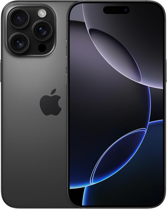 Apple iPhone 16 Pro Max Black Titanium 256GB 5G Unlocked & SIM Free Smartphone