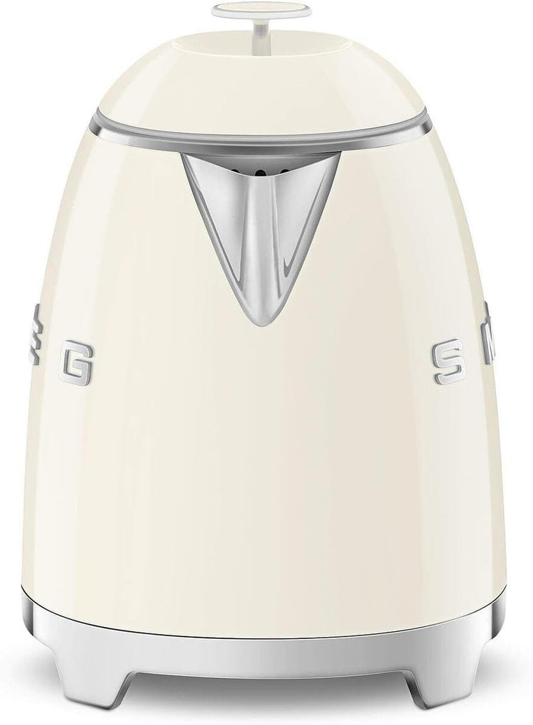 Smeg Mini kettle KLF05CREU Cream finish with Smeg 3D logo ""EU PLUG""