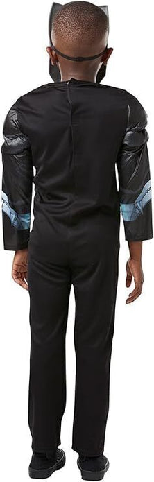Deluxe Black Panther Boys Costume Large 7-8 Years