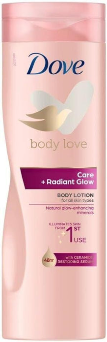 Dove Care Plus Radiant Glow Body Lotion 400Ml