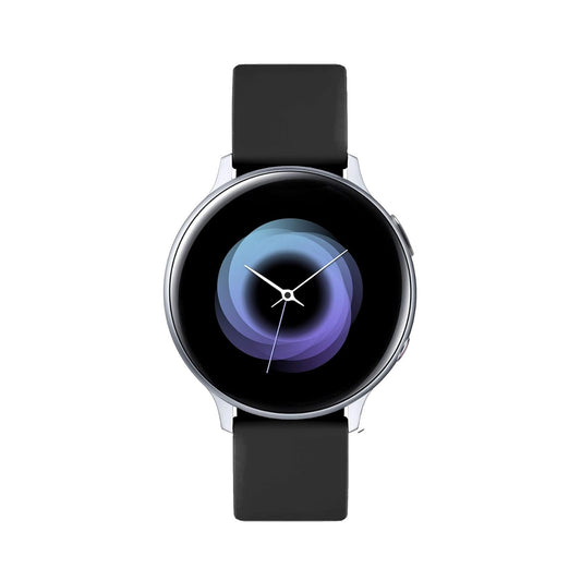 Samsung Galaxy Watch Active (Bluetooth, 40mm) Silver Case + Black Strap
