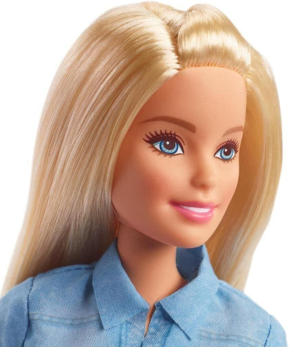 Barbie Dreamhouse Adventures Barbie Teenager Doll Blonde with Denim Dress