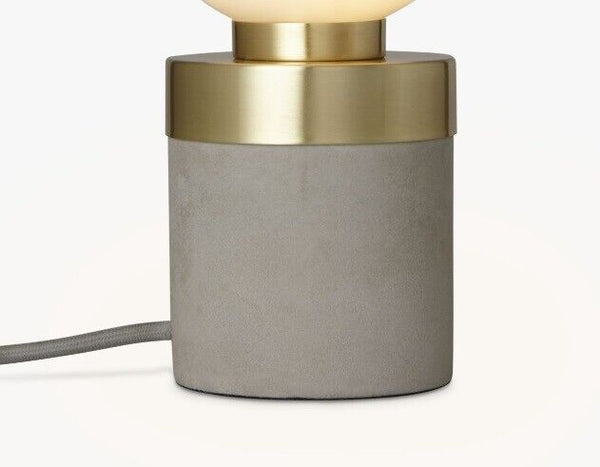 John Lewis No.046 Lamp, Concrete - *GLASS SHADE NOT INCLUDED*