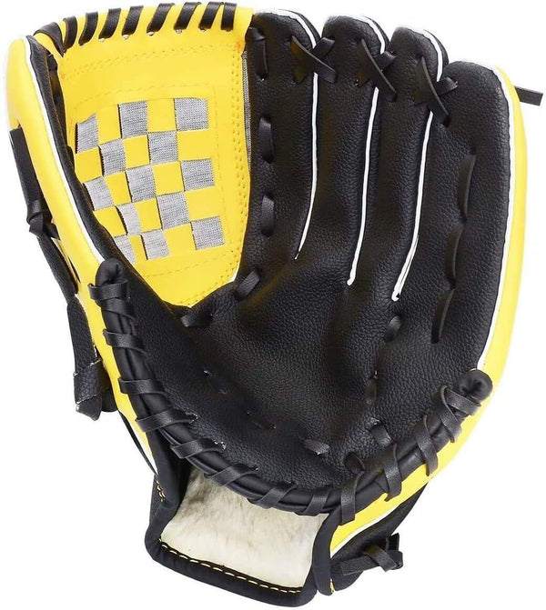 Wonninek Baseball Glove Soft Solid PU Leather Professional Mitt 11.5 Inch