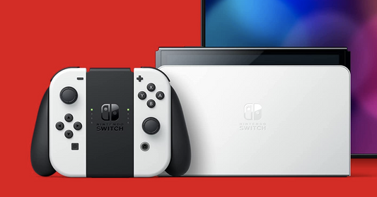 Nintendo Switch Console White (Oled Model)
