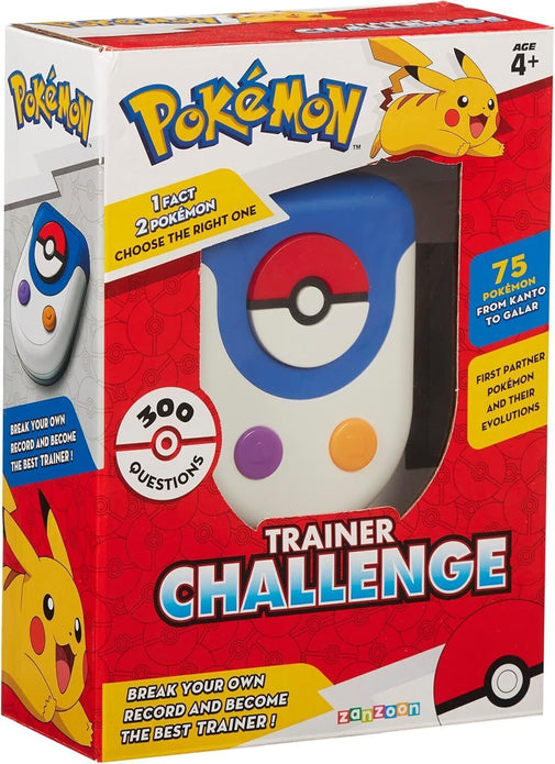 Pokemon Trainer Challenge Game - 300 Trivia Questions, Fun for All Ages