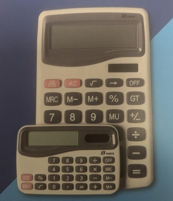 Tesco Desktop & Pocket Calculator Set Multi-Function Office Supplies