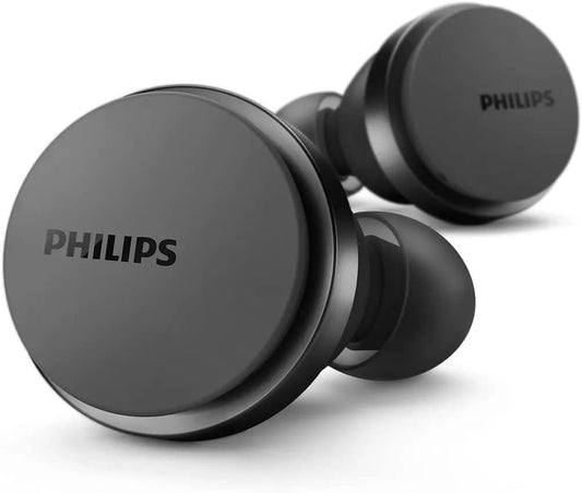 Philip's TAT8506BK/00 Wireless Bluetooth Noise-Cancelling Earbuds - Black