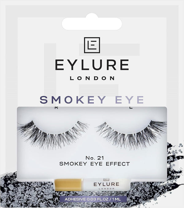 Eylure Lashes #21 Smokey Eye Effect, 2 Pack
