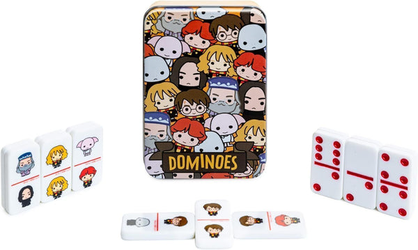 Paladone Harry Potter Chibi Dominoes in Collector Tin, Multicolor, PP9100HP